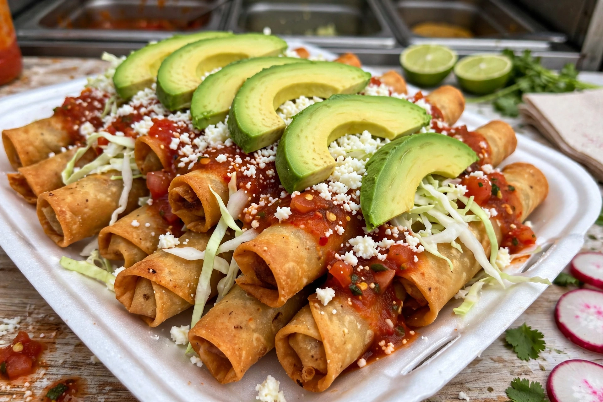 Crispy flautas